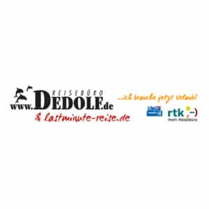 Reiseb&uuml;ro Dedolf Logo & Lastminute-Reise.de &ndash; Urlaub buchen
