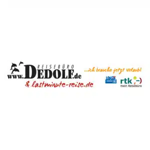startseite 39 Reisebüro Dedolf Logo & Lastminute-Reise.de – Urlaub buchen