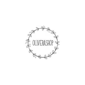 startseite 23 Olivera Shop Logo – handgezeichneter Lorbeerkranz